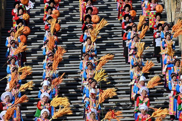四川2024羌年慶?；顒釉诿h舉行