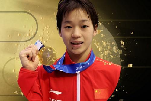 實(shí)至名歸！全紅嬋當(dāng)選年度最佳